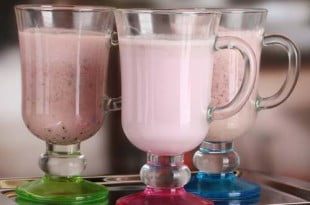 Przepis na 4 zdrowe i pyszne shake. Niskokaloryczne, smaczne, bez cukru.