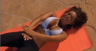 Jeden z najpopularniejszych treningów Mel B - intensywny ABS, który da popalić tkance tłuszczowej.