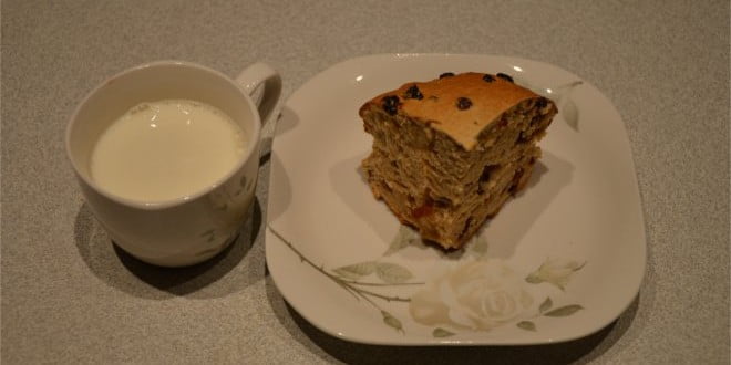 Banock i kubek mleka