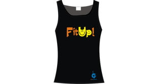 Koszulka FitUp, która odpowiednio Cię nastroi przed nowymi ćwiczeniami.