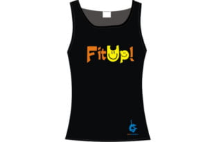 Koszulka FitUp, która odpowiednio Cię nastroi przed nowymi ćwiczeniami.