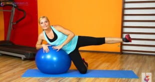 Zestaw ćwiczeń wzmacniających pośladki.
