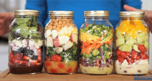 Niesamowicie zdrowe przepisy na 4 zdrowe sałatki.