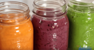 Pyszne i smaczne smoothies na śniadanie.