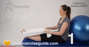 Proste ćwiczenia na ból kolan.