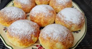 Pieczone pączki - propozycja na deser z pączków na tłusty czwartek i nie tylko.