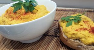 Zdrowy przepis na hummus z dynią