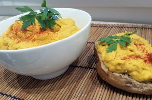 Zdrowy przepis na hummus z dynią