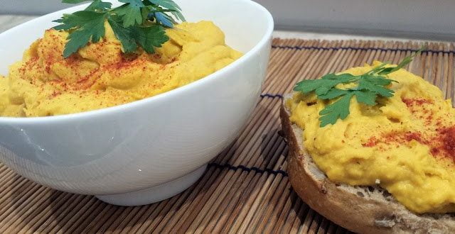 Zdrowy przepis na hummus z dynią