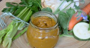 Przepis na domową kostkę rosołową czyli domowy wywar warzywny do zup.