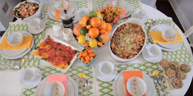 Propozycja dań na brunch