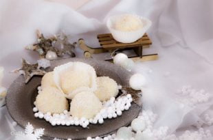 Pyszne, zdrowe, świąteczne kokosanki.