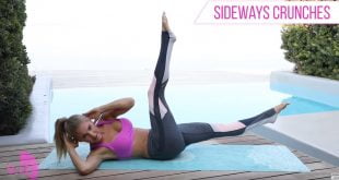 Doskonały trening i ćwiczenia na boczki, brzuch i wcięcie w talii.