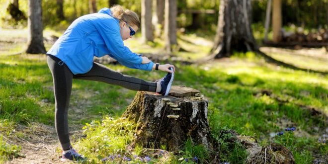 Wiosenny trening na dworze