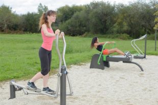 Siłownia na dworze to świetne miejsce do treningu.