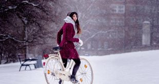 Jazda rowerem zimą - porady.