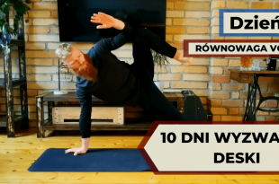 Wyzwanie deski 10 dni - ćwiczenia wzmacniające równowagę.