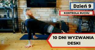 Wyzwanie deski - dzień 9. Poprawa kontroli ruchu.