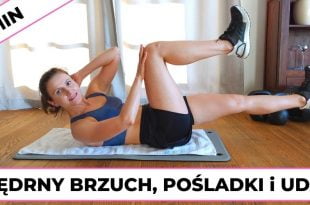 Ćwiczenia na brzuch, pośladki i uda.