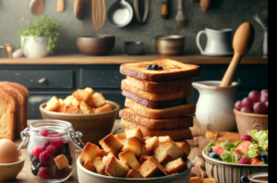 Przepisy jak nie wyrzucać starego chleba.